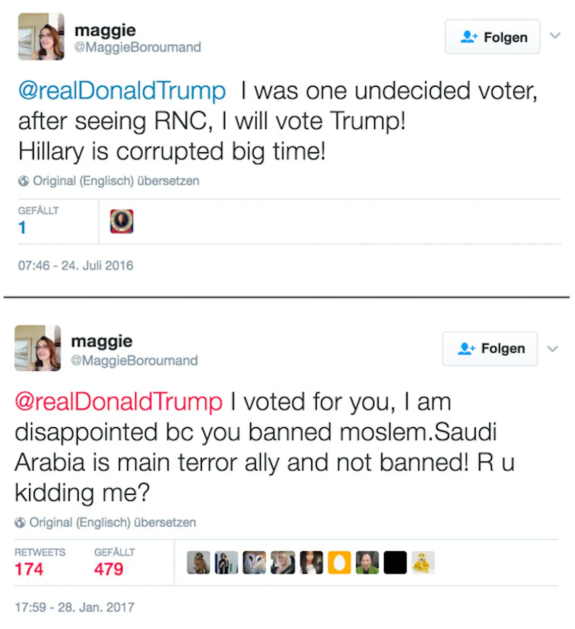 maggie tweet