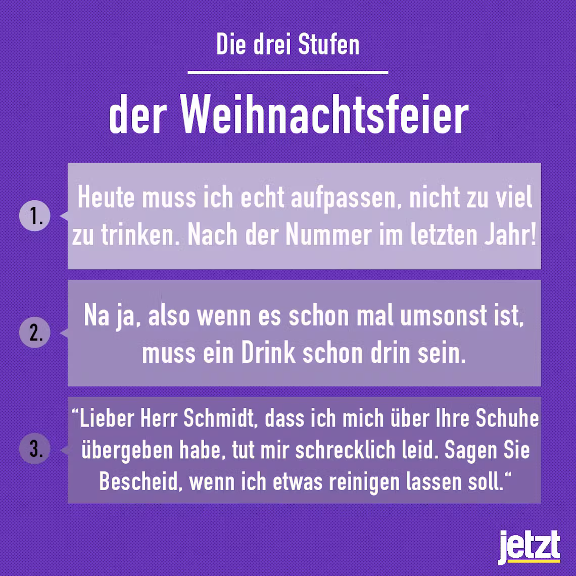 3stufen weihnachtsfeier
