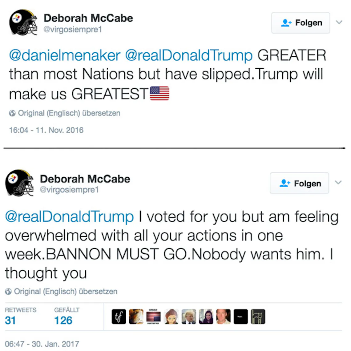 deborah tweet