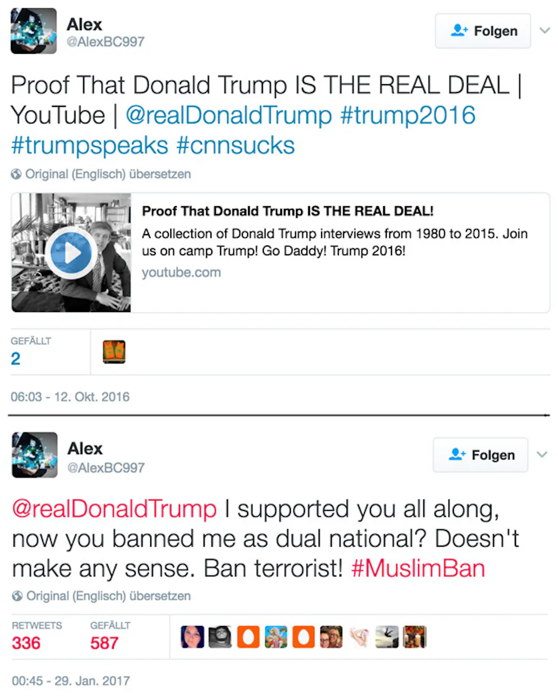 alex tweet