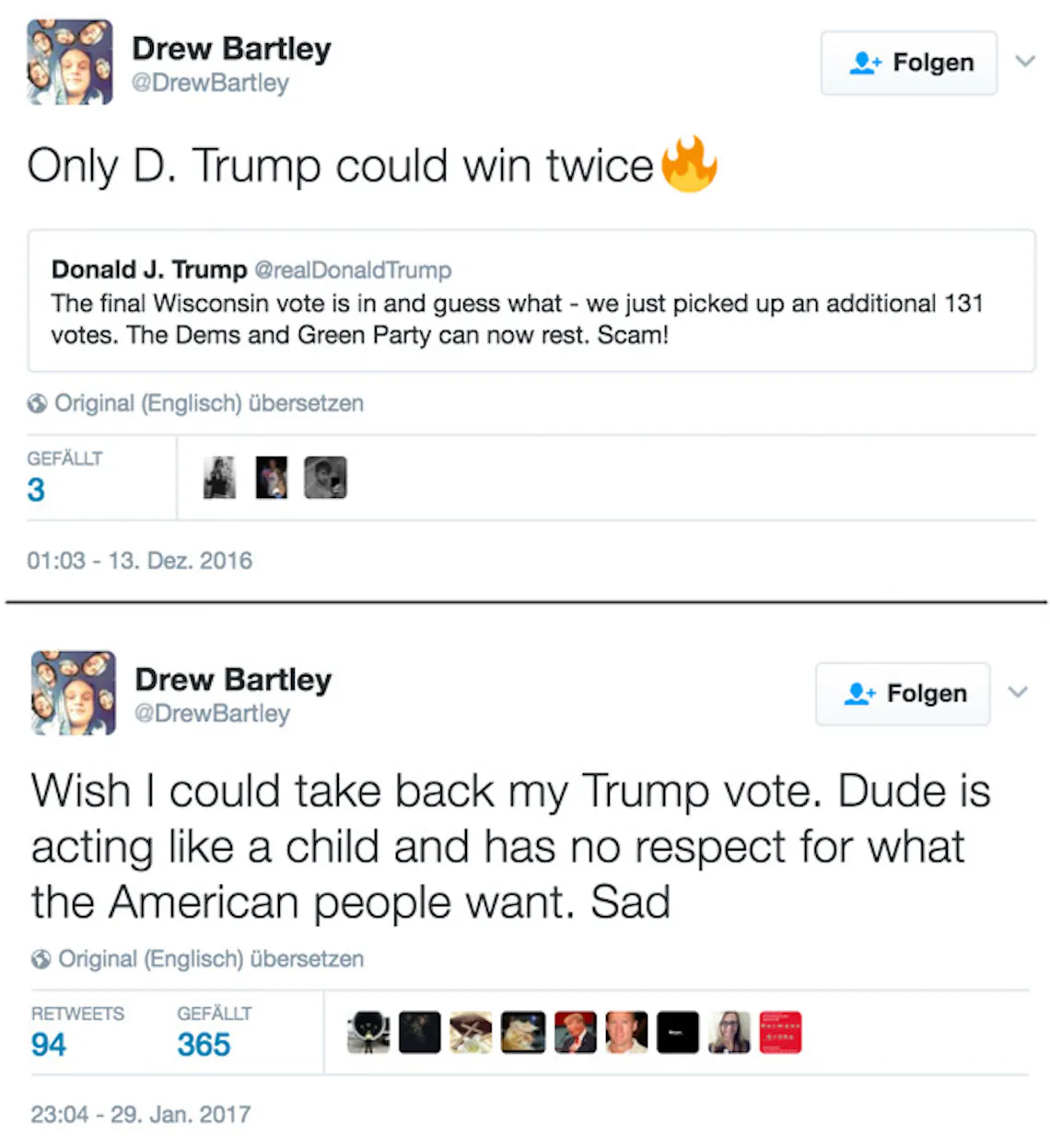 drew tweet