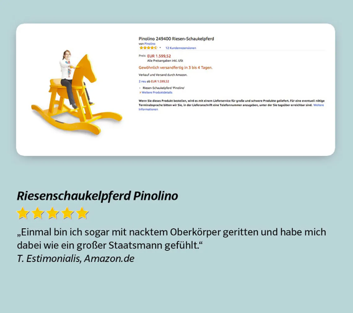 schaukelpferd