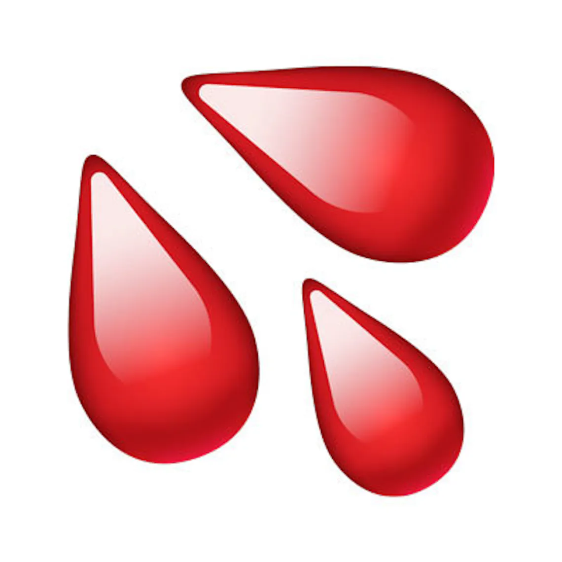 emoji blood droplets r