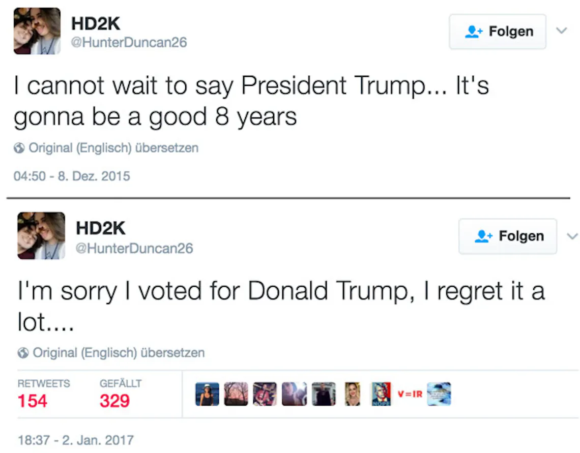 hunter tweet