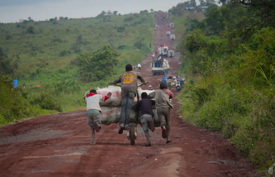 text virunga9 straße nach goma