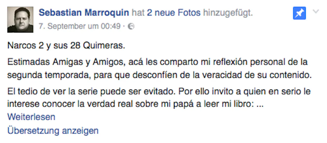 facebook narcos