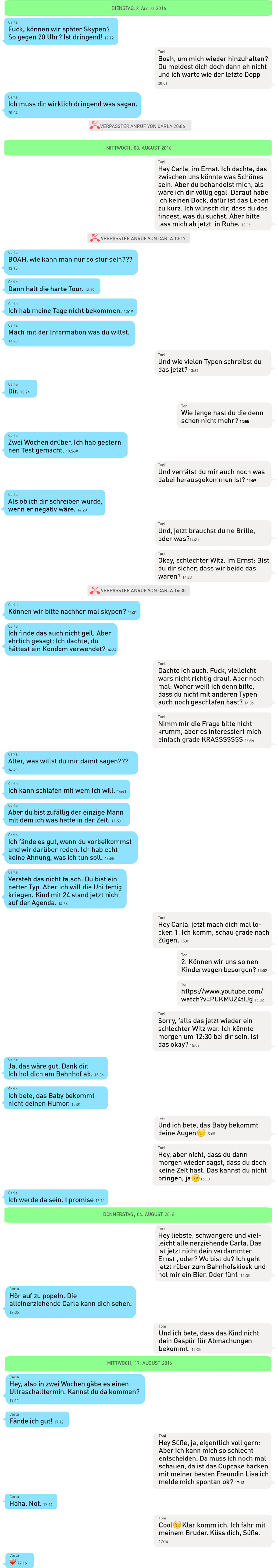 cliffhanger chat whatsapp