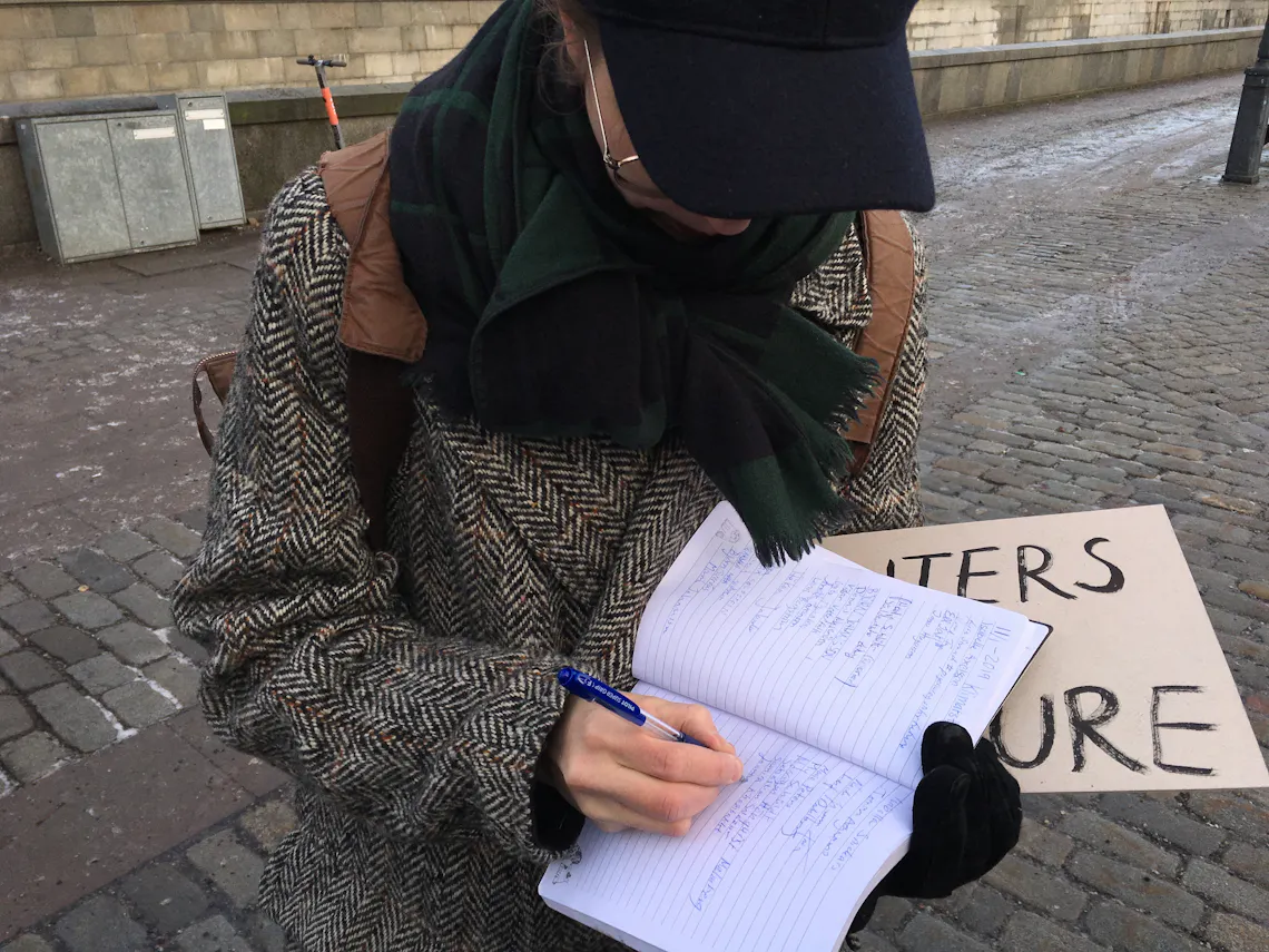 Stockholm Streik Gästebuch
