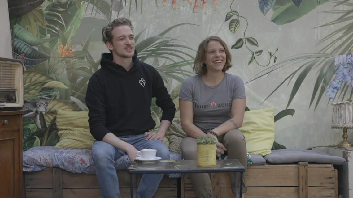 Kira und Leon von Feuerzeug, feministischer Porno Freiburg