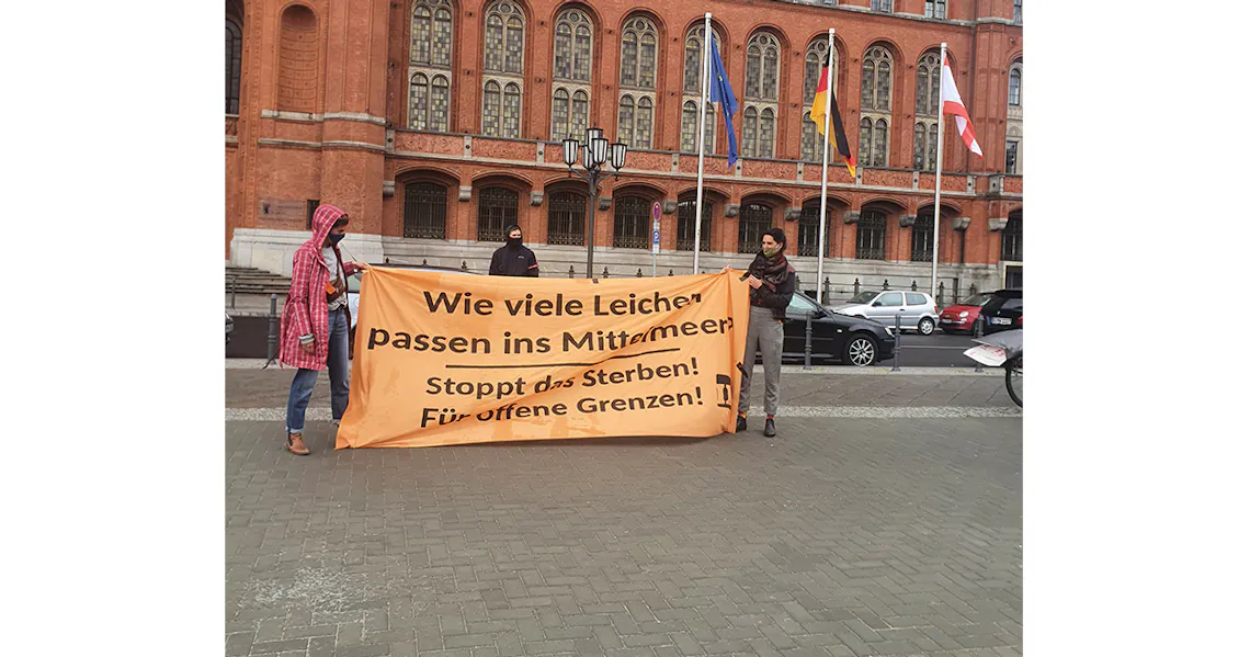 leave noone behind berlin galerie6